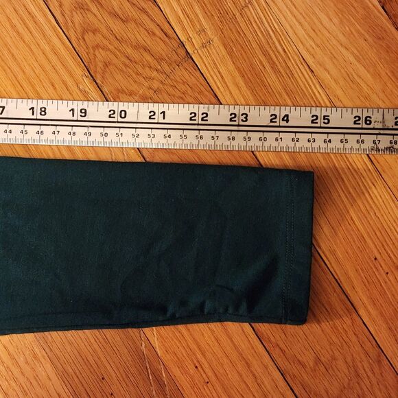 Reformation Yara Eco Cinch Mini Dress, One Shoulder, Forest Green, Sz XL - Picture 10 of 11